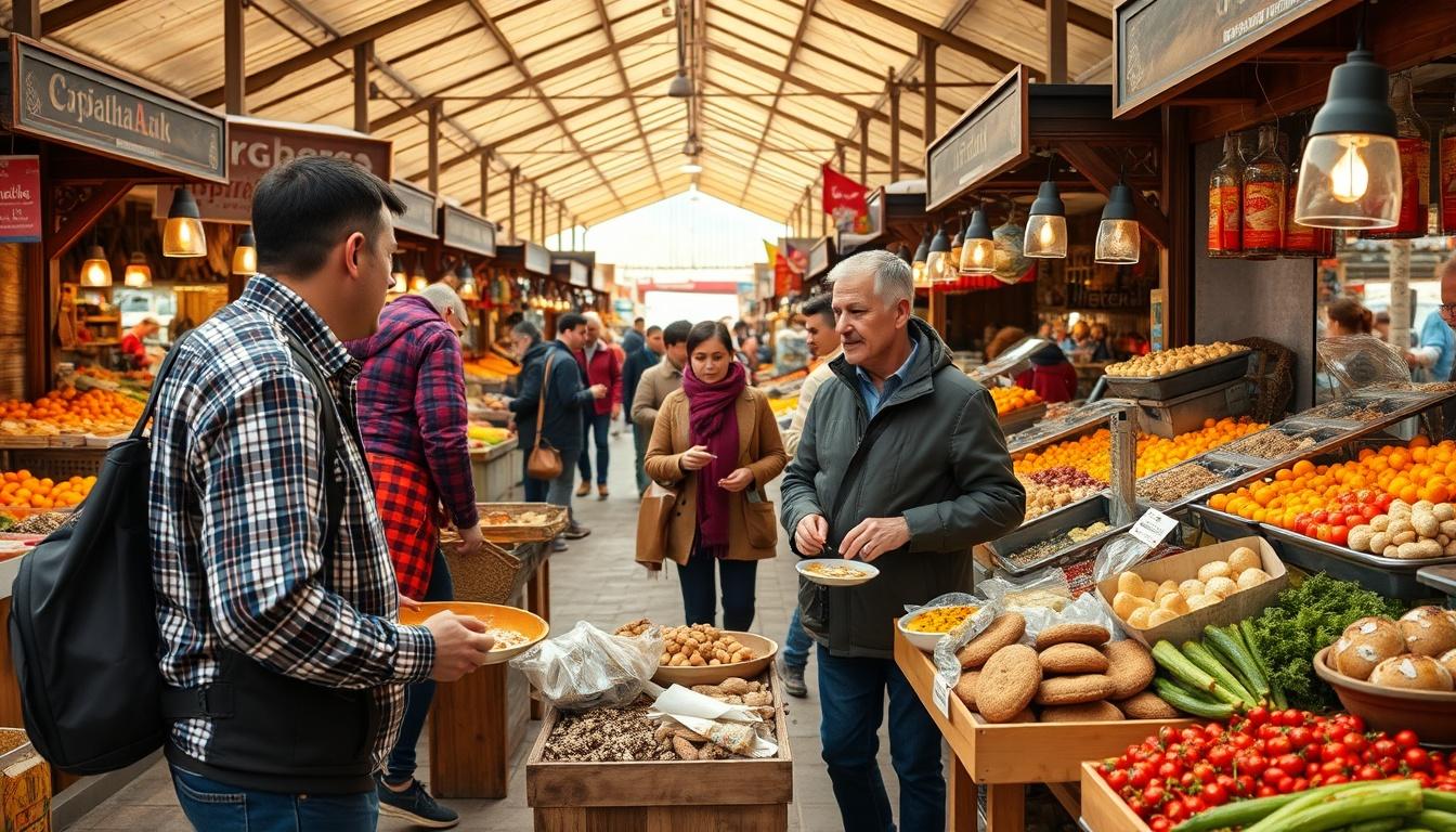 Food Routes with Local Context